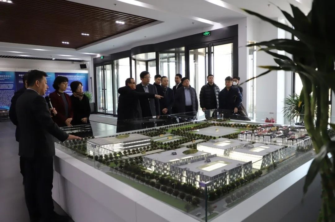 天津市河北区领导赴国家对外文化贸易基地（北京）考察调研